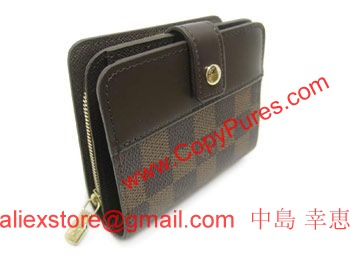 LOUIS VUITTON　ルイヴィトン　ダミエ　LV　財布　コンパクトジップ　N61668 